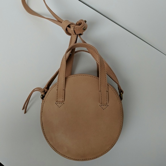 Madewell Handbags - Madewell Juno Circle Crossbody Bag Nubuck NWT